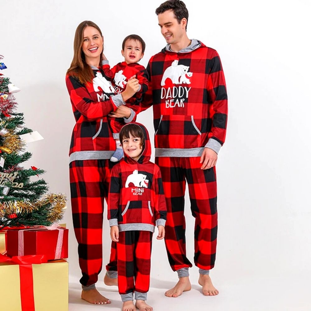 Ensemble Pyjama Pyjama Noël Famille Kiabi Chez Mamie Gigi Pyjama