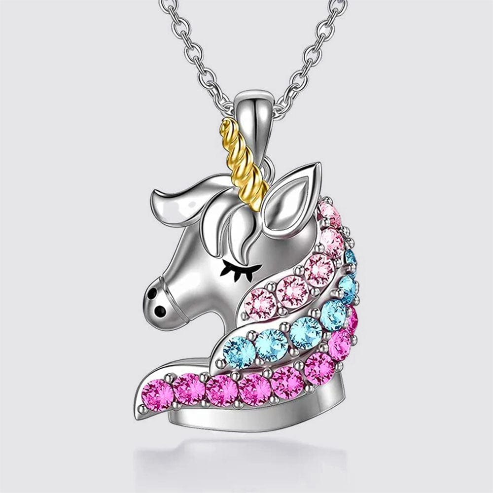 Collier Bff Licorne Argent