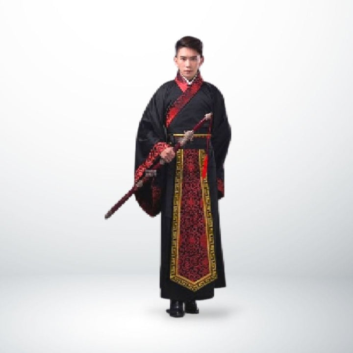 Déguisement Couple Chinois Noir-Mr / S