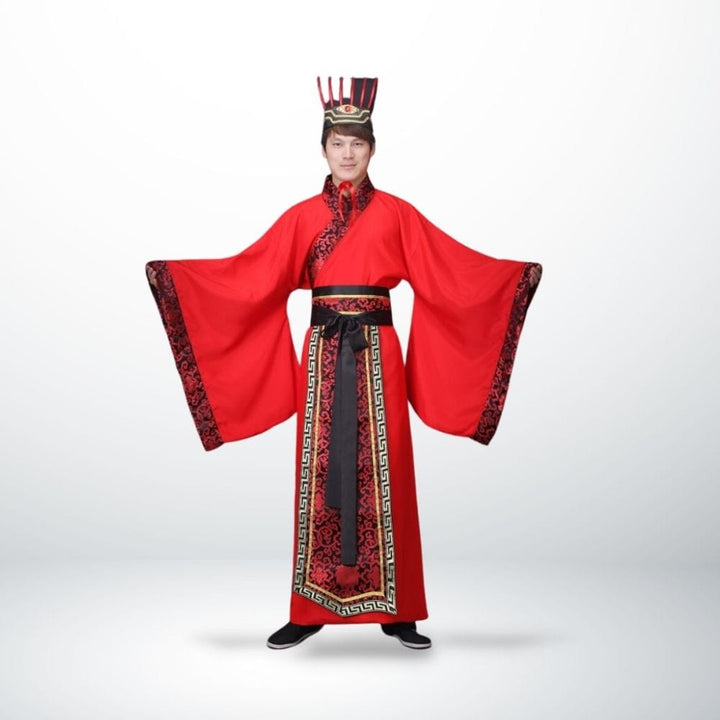 Déguisement Couple Chinois Rouge-Mr / S