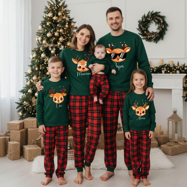 Ensemble Pull De Noel Famille