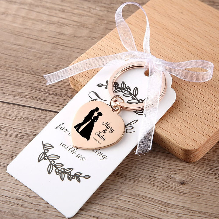 Porte Clé Mariage (Personnalisé)