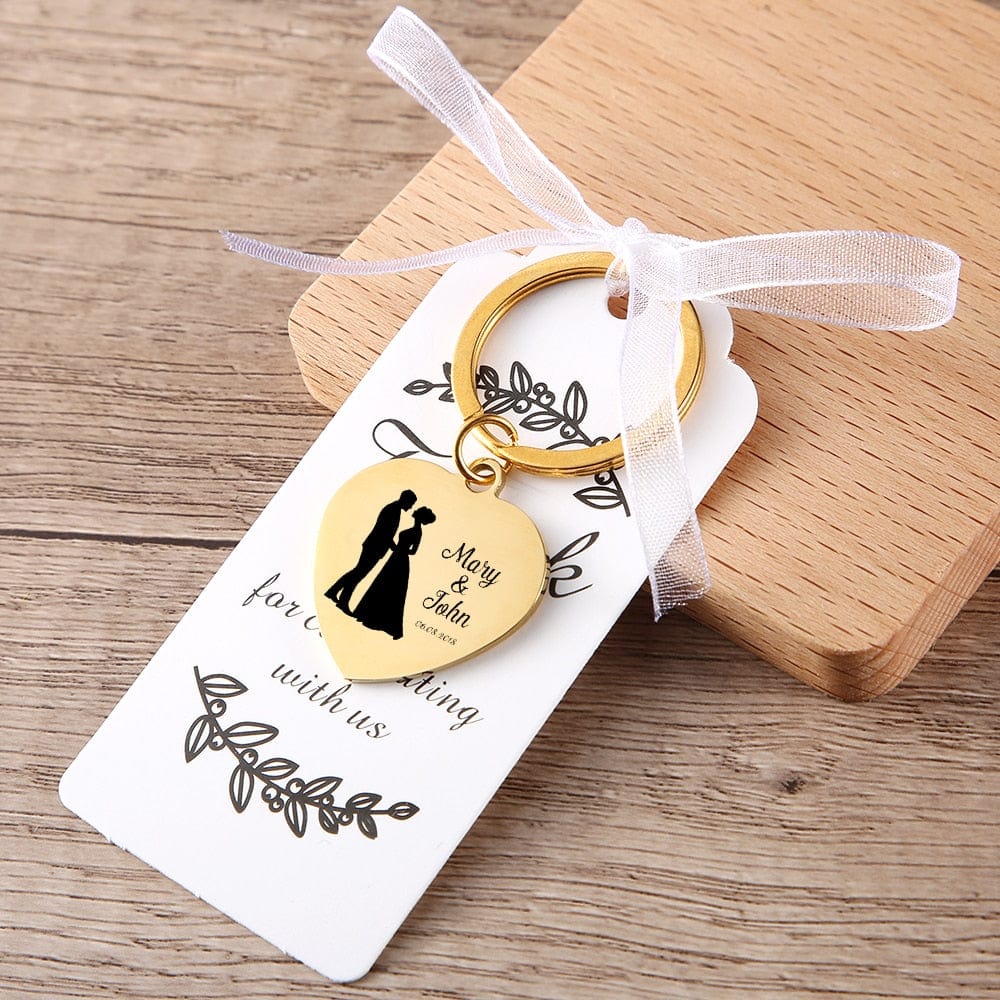 Porte Clé Mariage (Personnalisé)