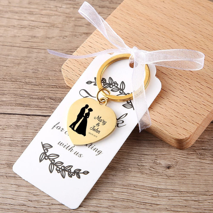 Porte Clé Mariage (Personnalisé)