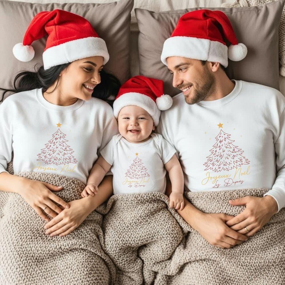 Pull De Noel Assorti Famille