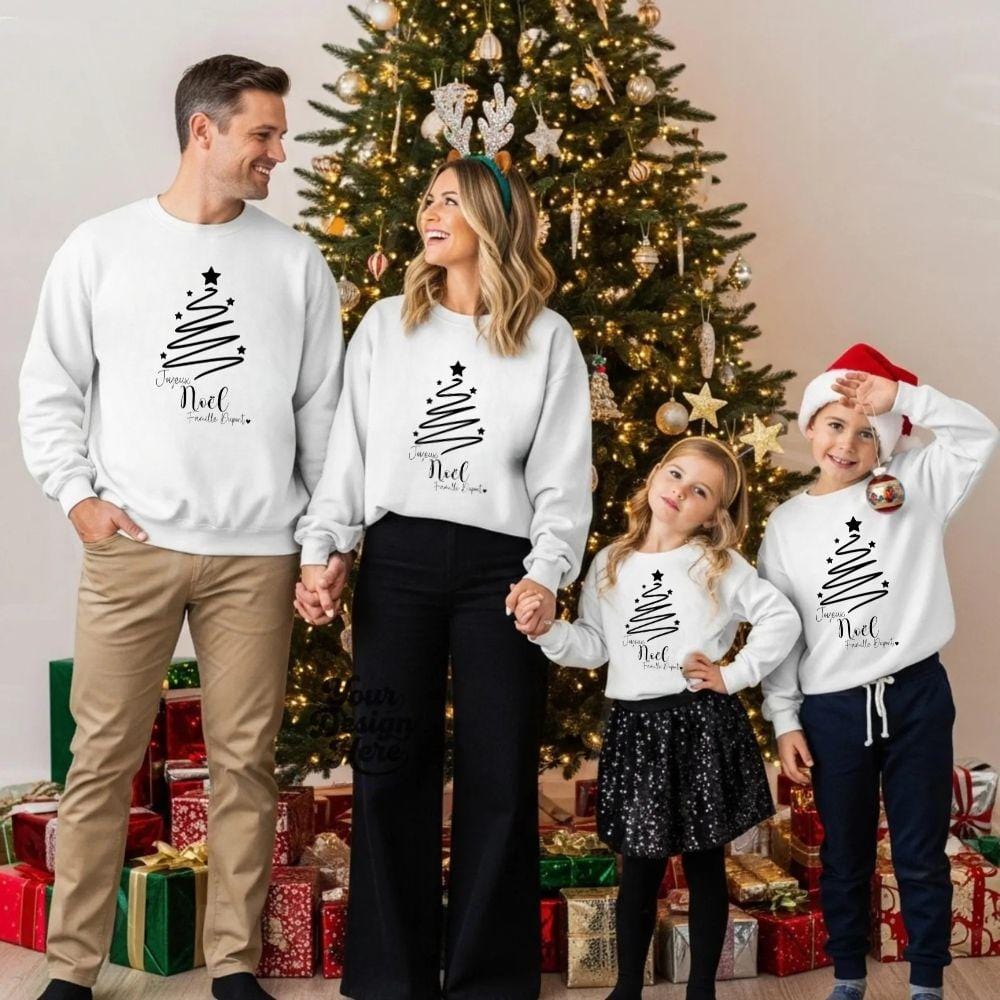 Pull De Noel Collection Famille