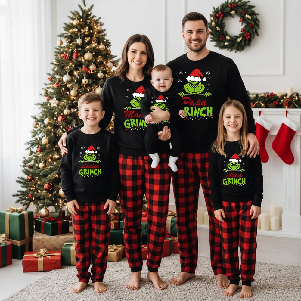 Pull Famille Noel Bébé Fille Maman Et Papa