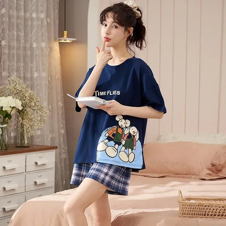 Pyjama Couple Homme Femme Femme-2 / M
