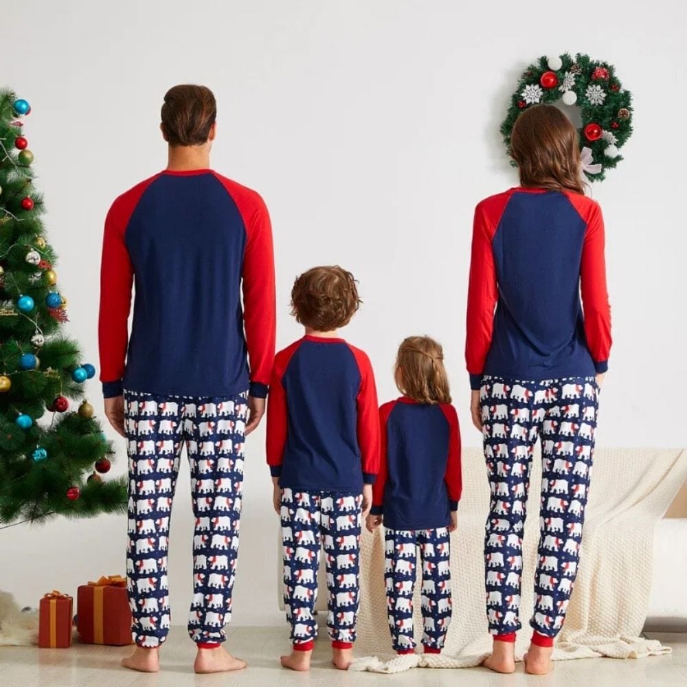 Pyjama Famille Ours Polaire