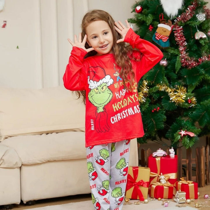Pyjama Noel Famille Grinch