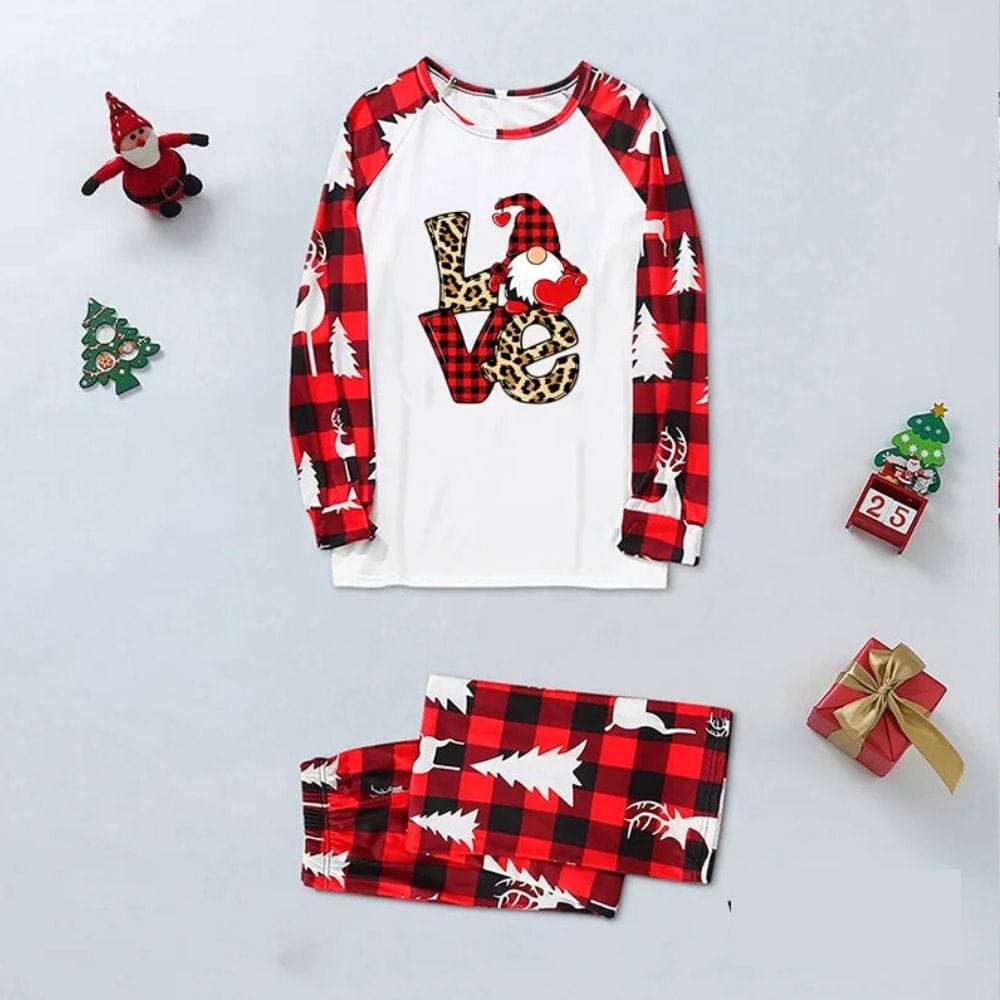 Pyjama Pareil Pour La Famille Blanc / Maman S