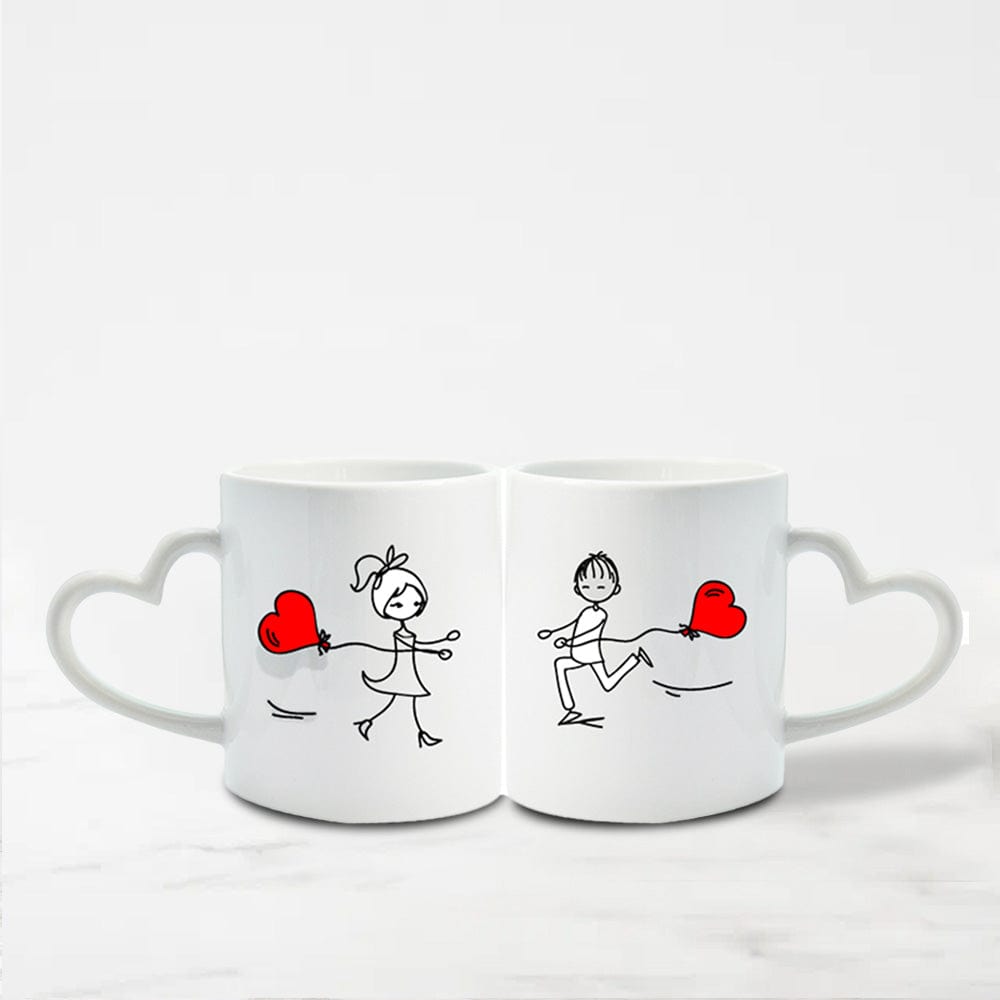 Tasse Couple Amoureux Coeur