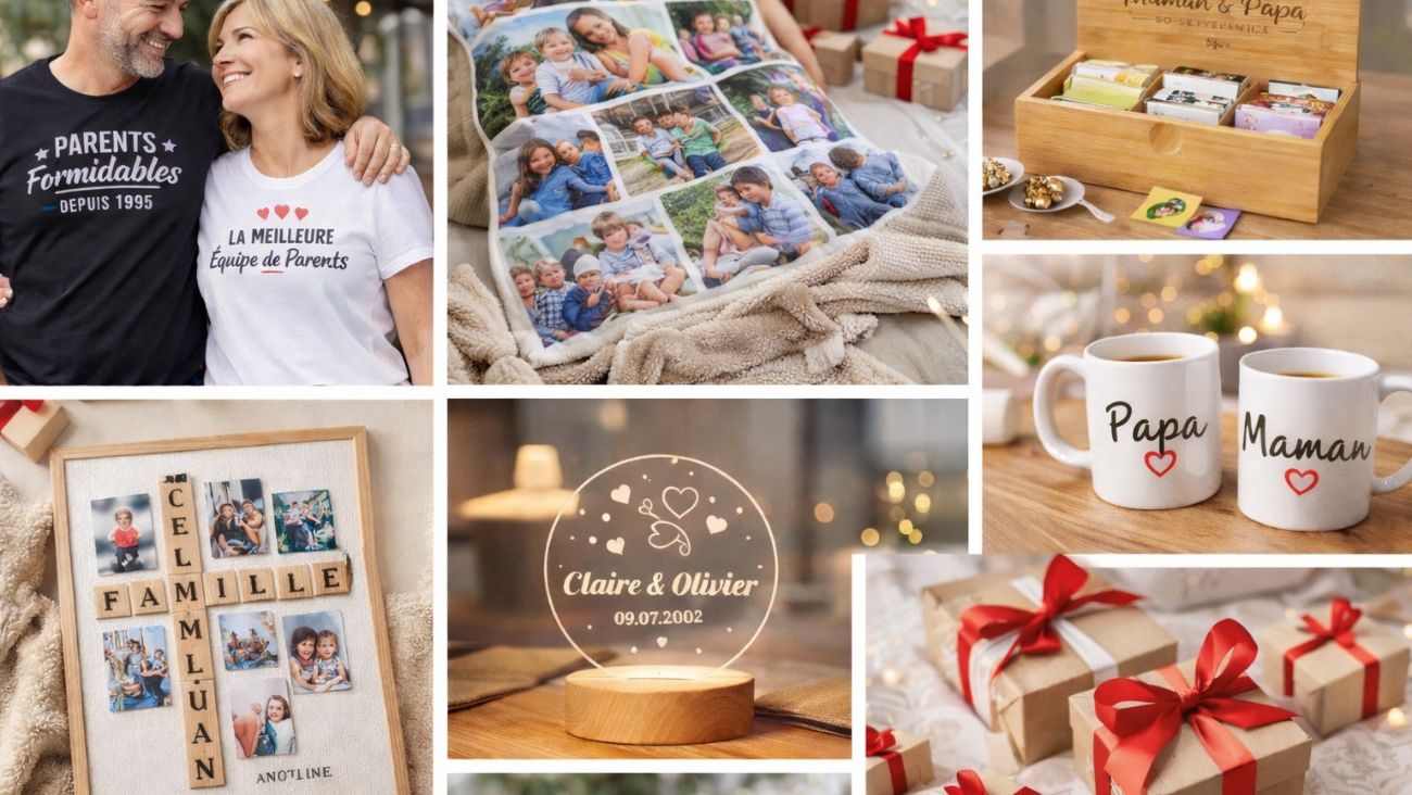 Top 20 idées cadeaux commun pour parents pas cher
