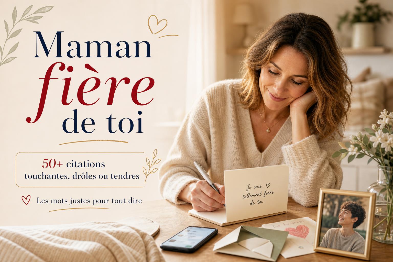 citations fierté d'une maman