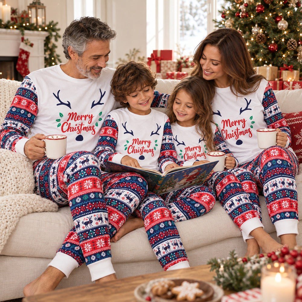 Ensemble Famille Noel - lecture en famille