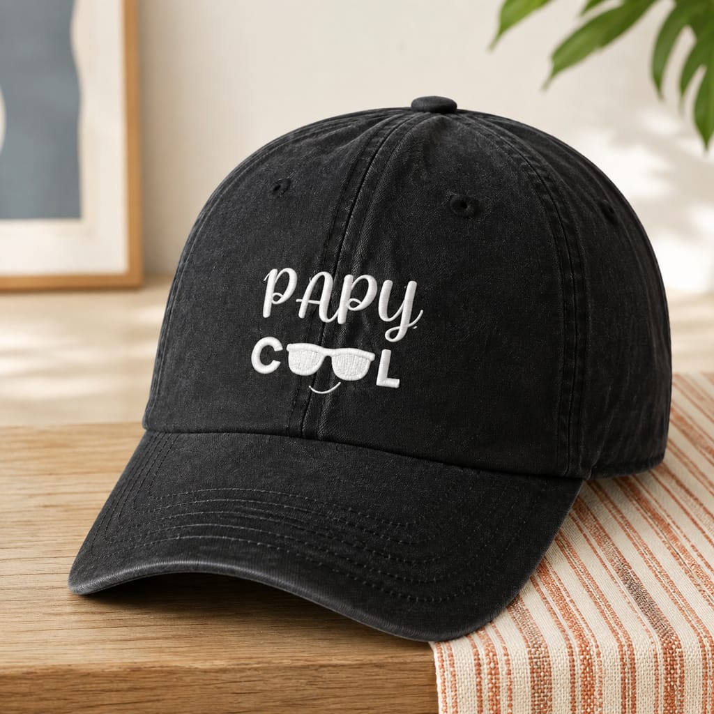 Casquette personnalisée Papy cool - visuel 8