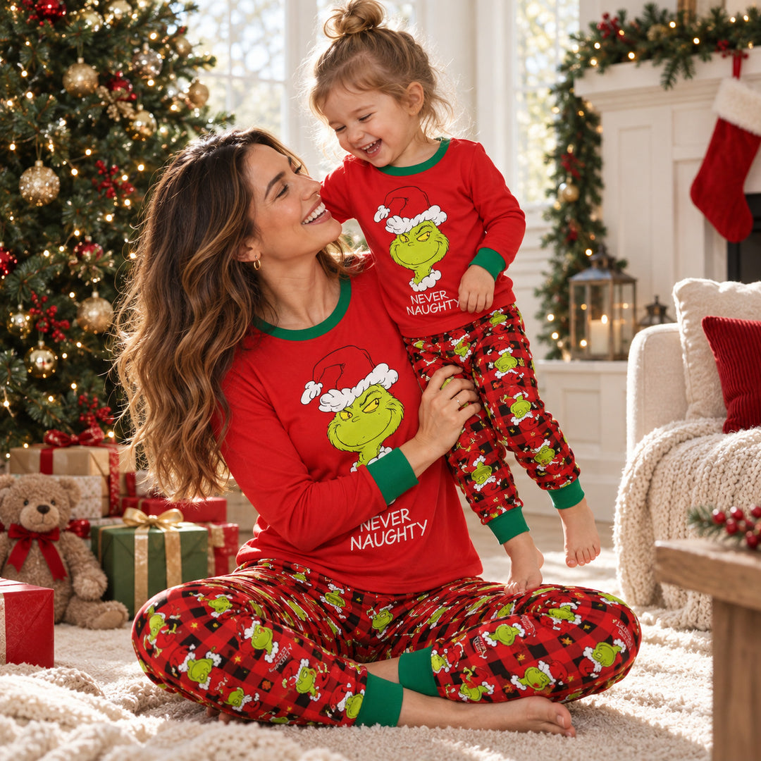 Pyjama Assorti Maman Bébé - moment complice à Noël