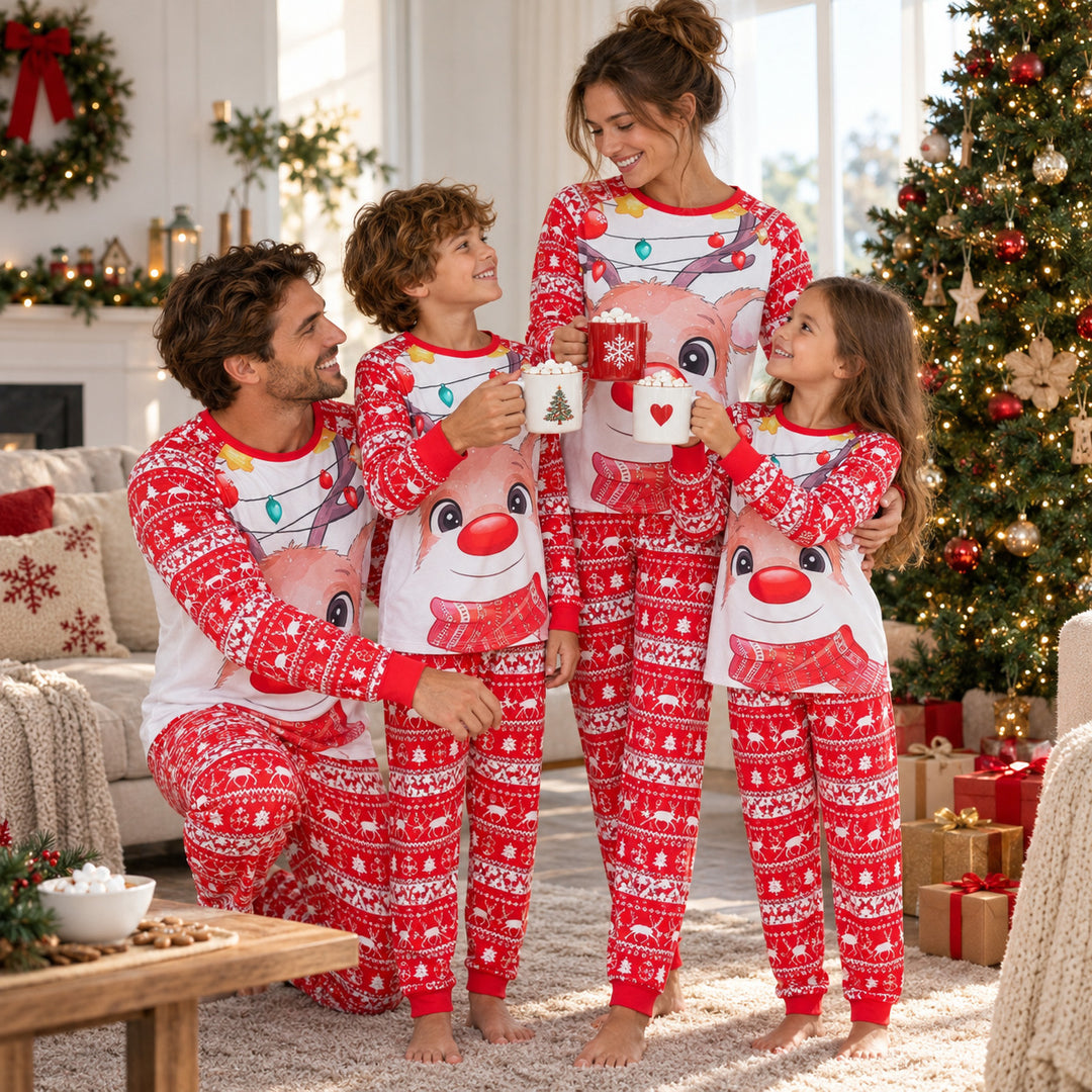 Pyjama De Noel Enfant - moment familial à Noël