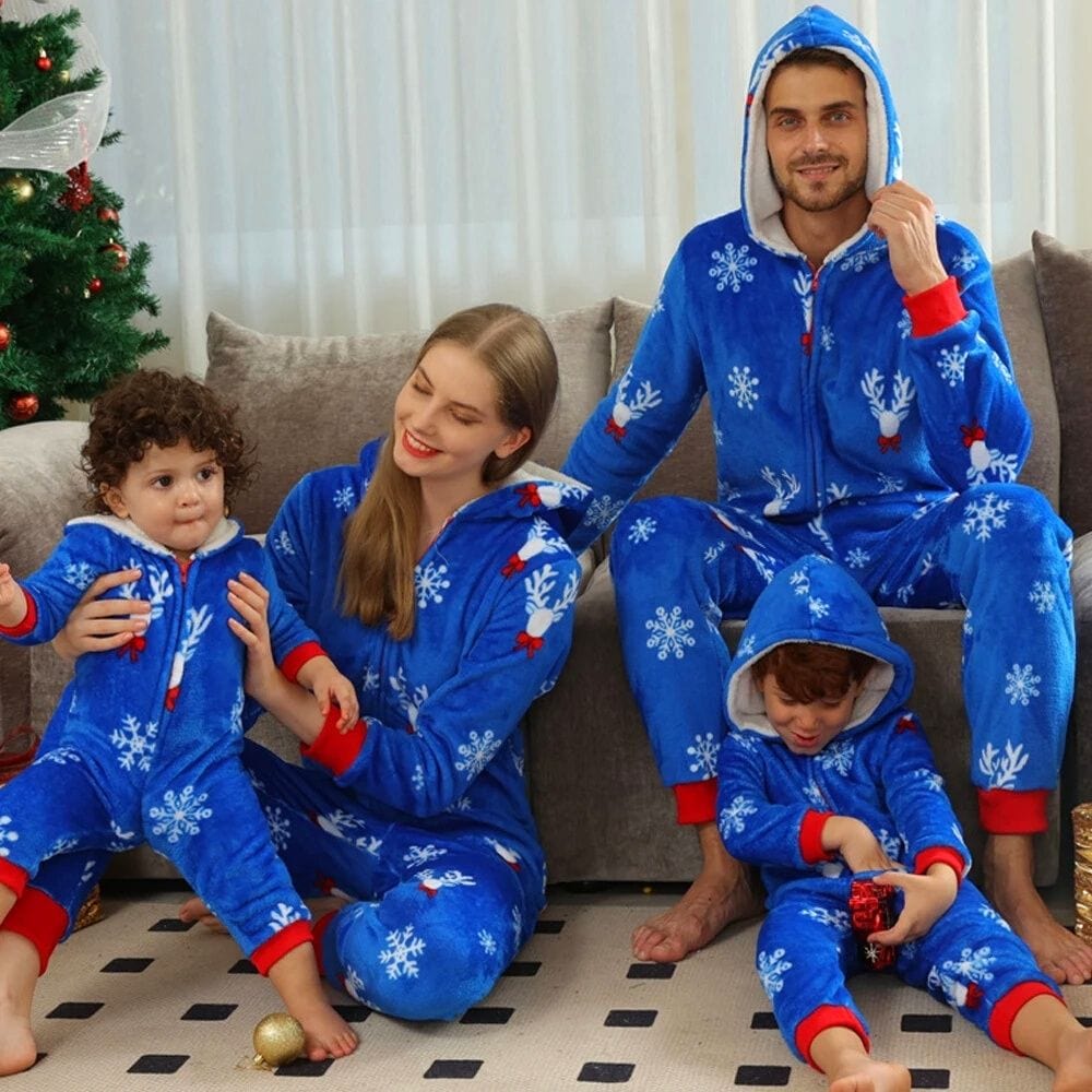 Pyjama Combinaison Hiver Pour Toute La Famille
