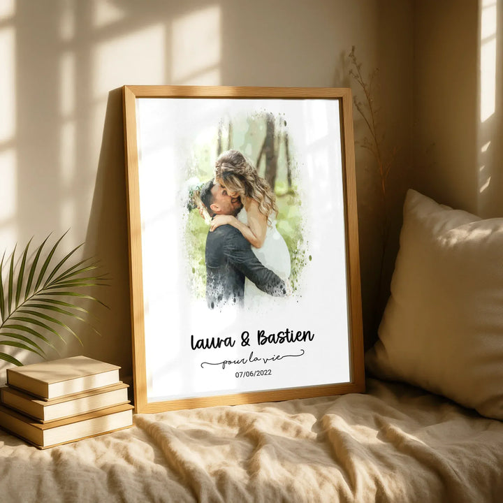 Affiche anniversaire de mariage