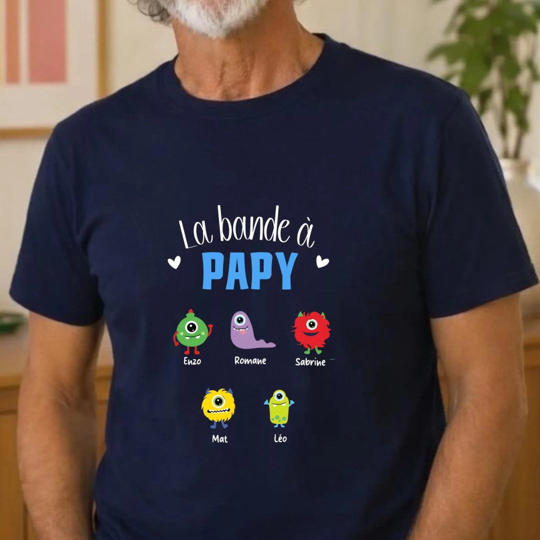 Tee Shirt Personnalisé - La bande à papy