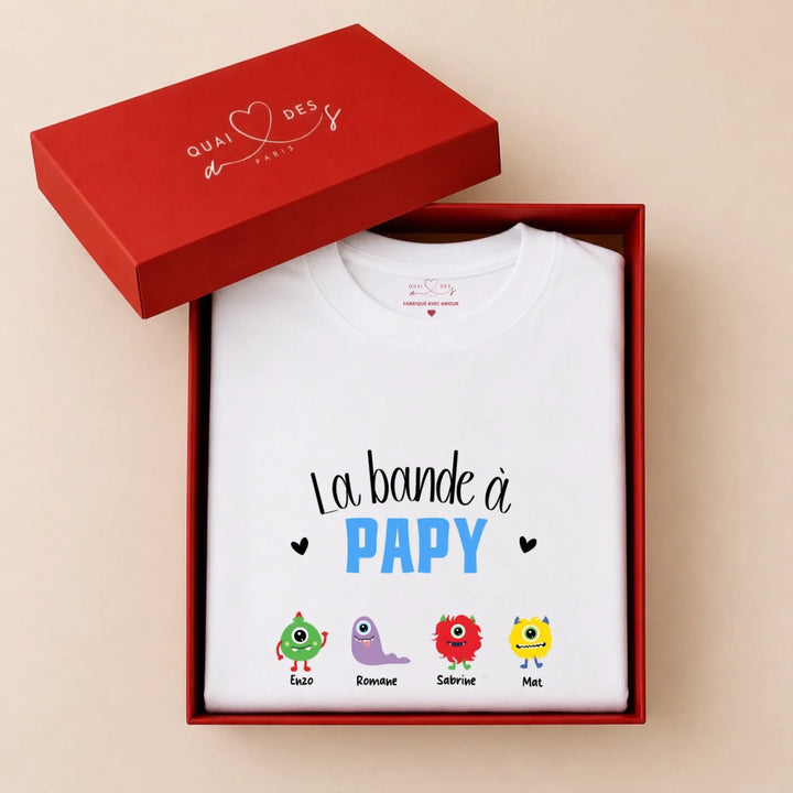 Tee Shirt Personnalisé - La bande à papy