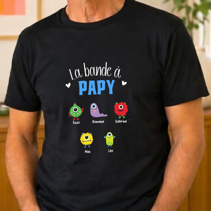 Tee Shirt Personnalisé - La bande à papy