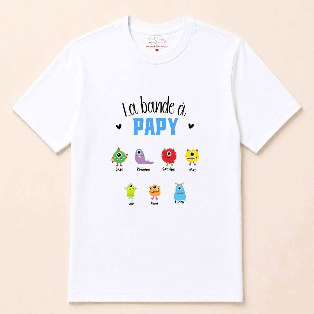 Tee Shirt Personnalisé - La bande à papy