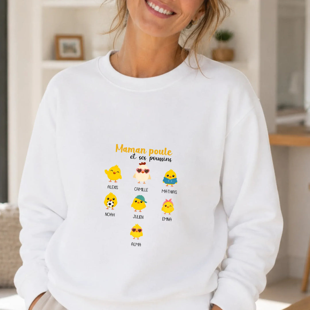 Sweat Maman Poule