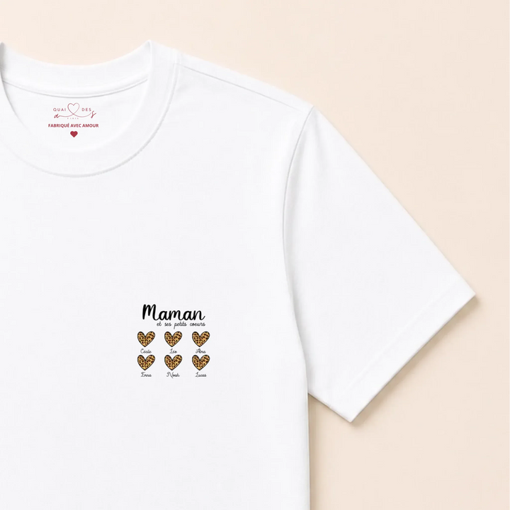 Sweat fête des mères personnalisé T-shirt / Blanc / S