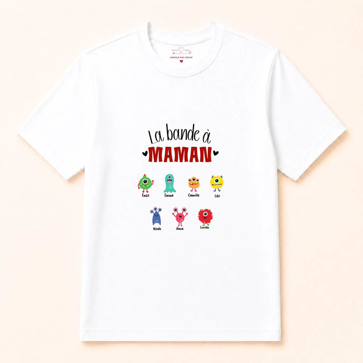 Sweat fête des mères jeune maman T-shirt / Blanc / S