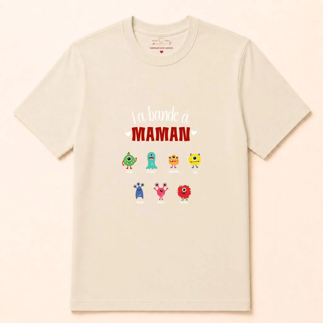 Sweat fête des mères jeune maman T-shirt / Naturel / S