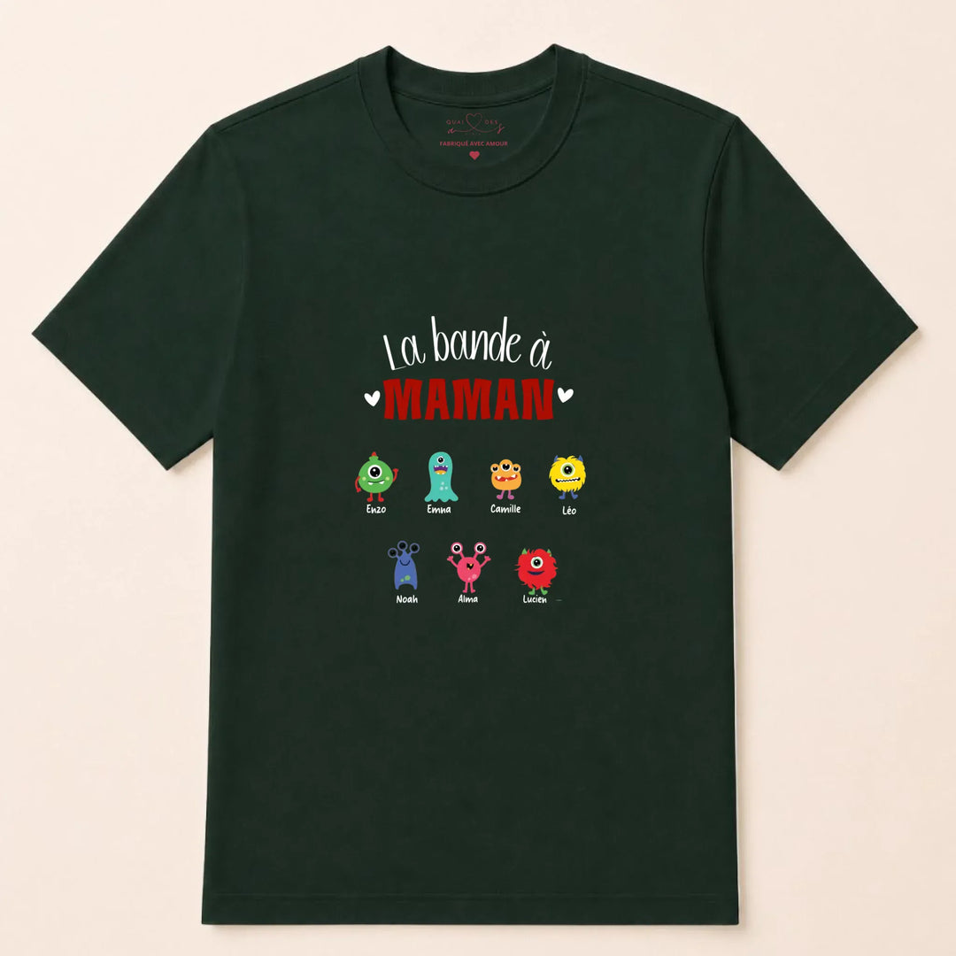 Sweat fête des mères jeune maman T-shirt / Vert Forest / S