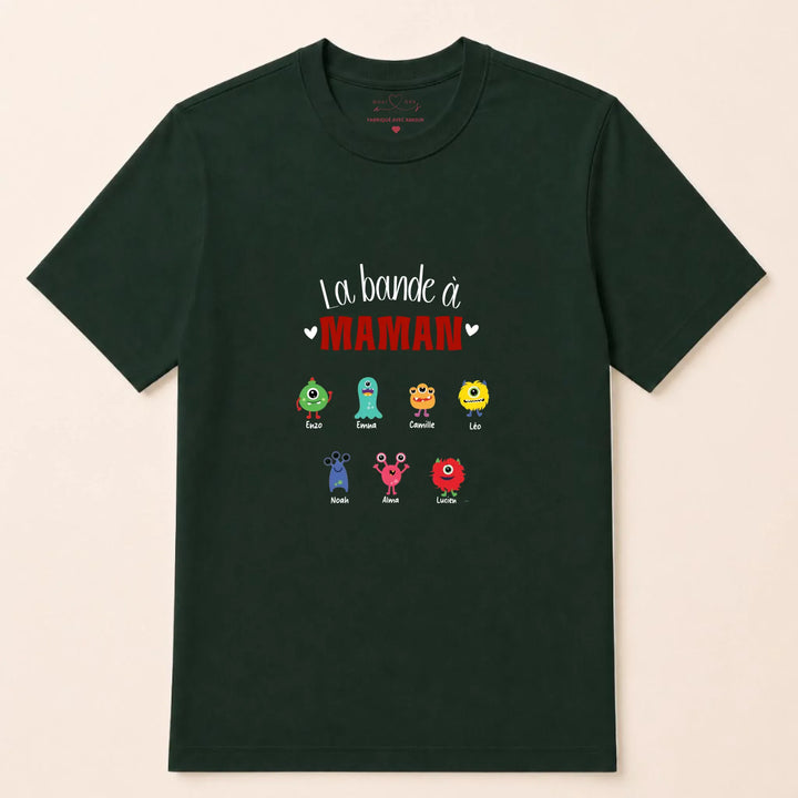 Sweat fête des mères jeune maman T-shirt / Vert Forest / S