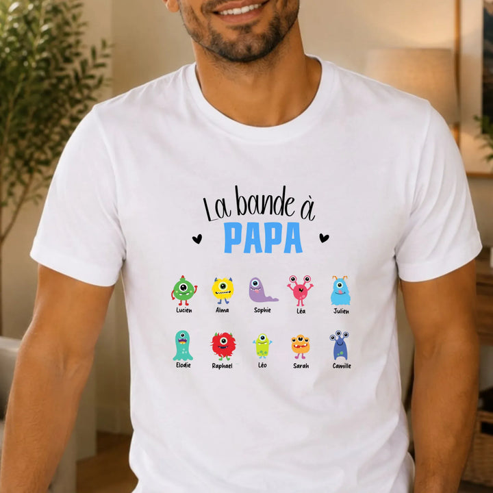 Sweat personnalisé la bande à papa