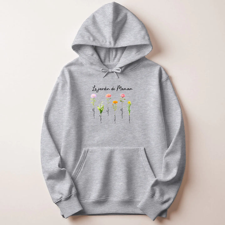 Pull cadeau fête des mères original Sweat à capuche / Gris / M