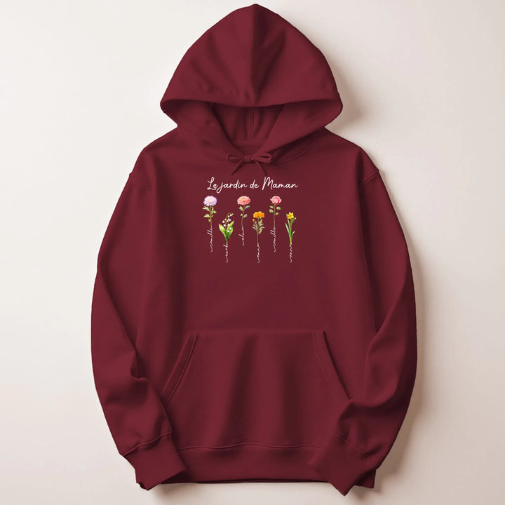 Pull cadeau fête des mères original Sweat à capuche / Bordeaux / M