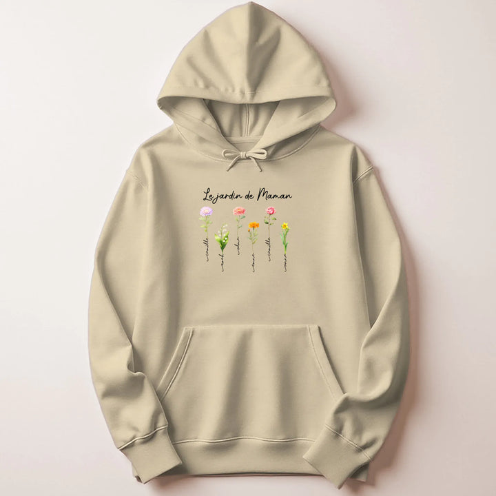 Pull cadeau fête des mères original Sweat à capuche / Beige / M