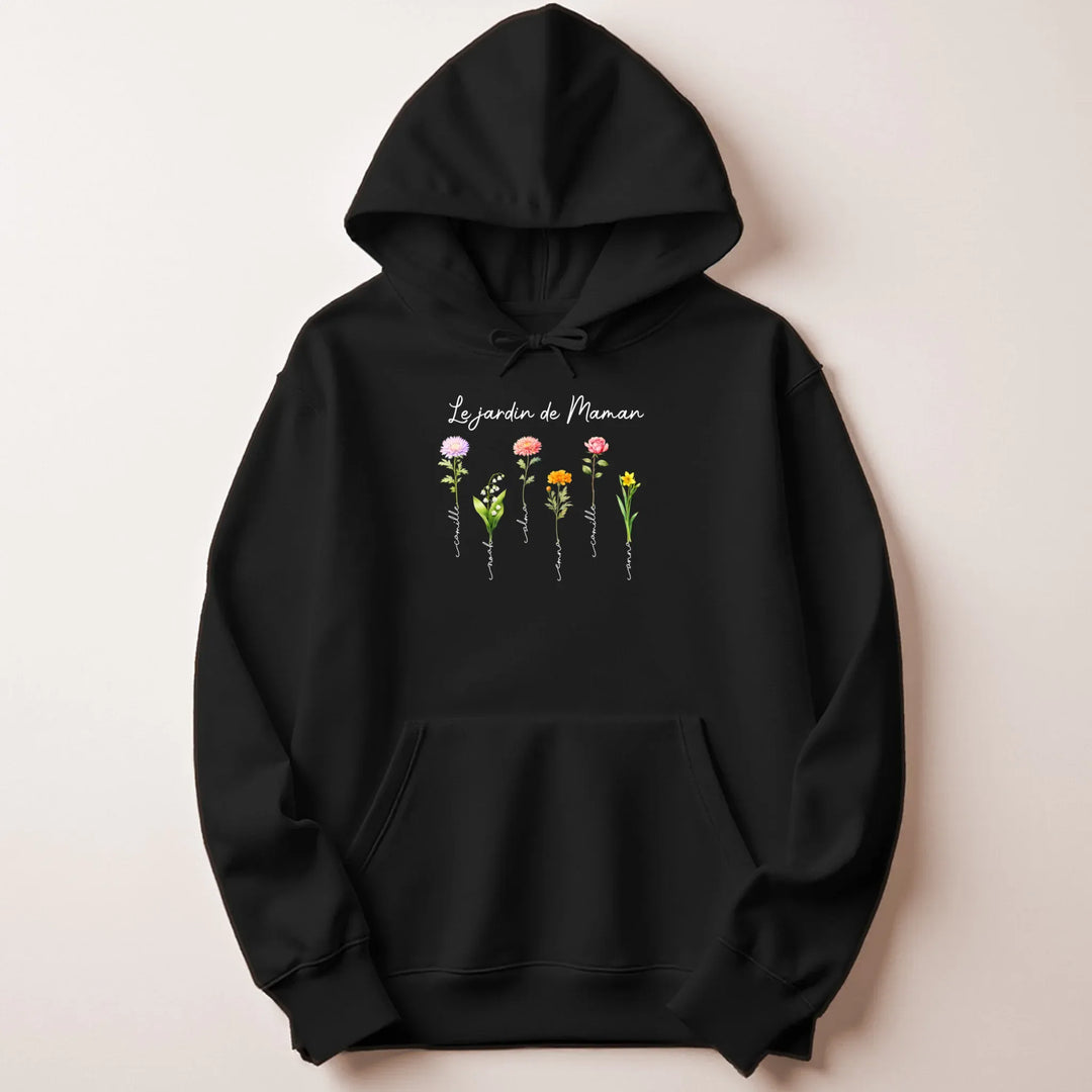 Pull cadeau fête des mères original Sweat à capuche / Noir / M