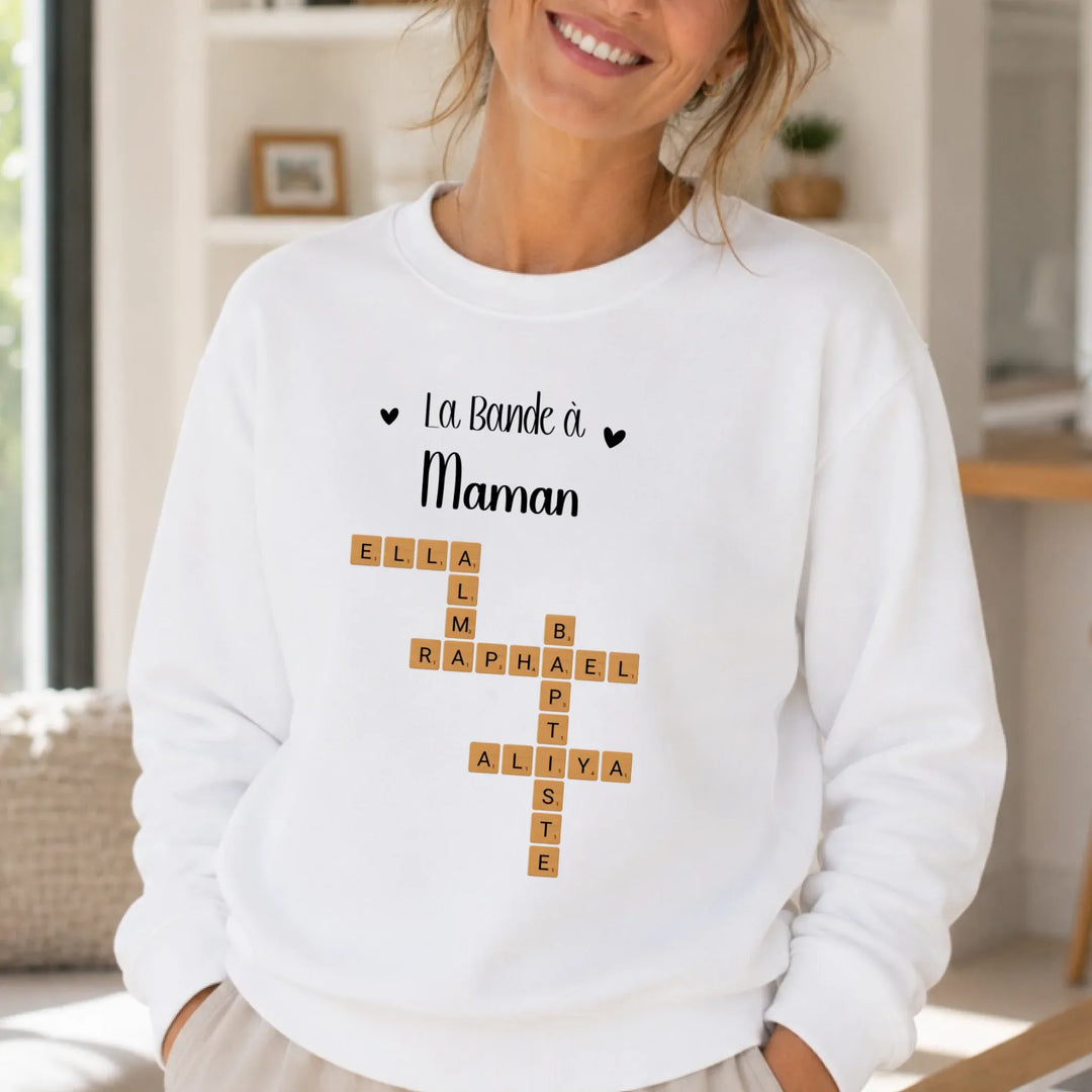 pull personnalisé Cadeau anniversaire maman