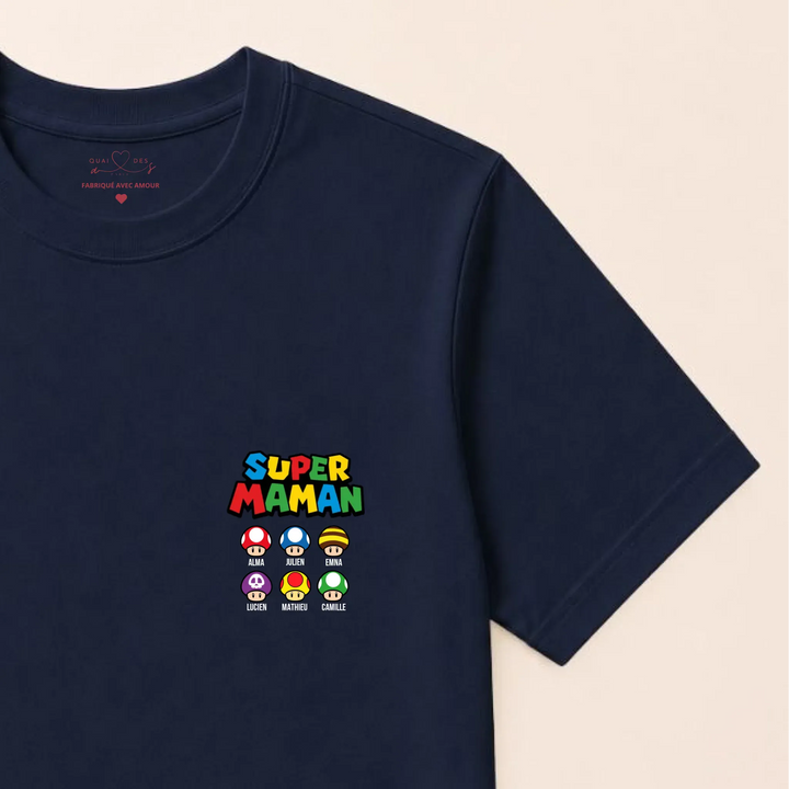 Sweat super maman T-shirt / Marine / S