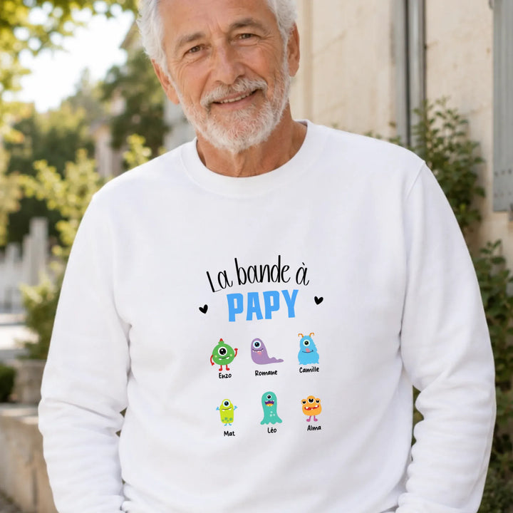 Pull Personnalisé - La bande à papy