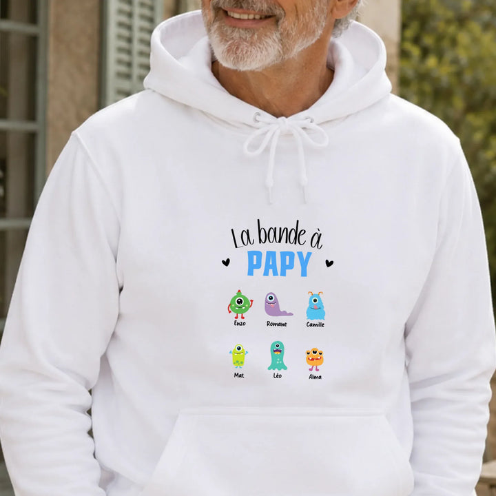 Sweat Personnalisé - La bande à papy