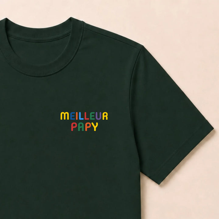 Sweat personnalisé Meilleur Papy T-shirt / Forest / S