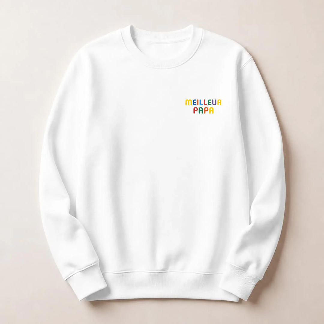 Pull personnalisé Meilleur Papa