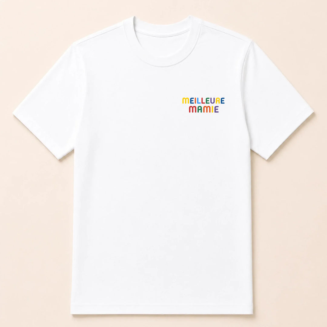 T-Shirt personnalisé Meilleure Mamie