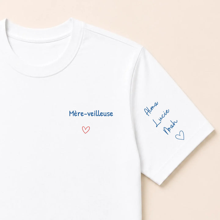 Sweat Mère-veilleuse T-shirt / Blanc / S