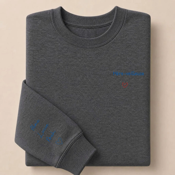 Sweat Mère-veilleuse Sweatshirt / Gris Foncé / S