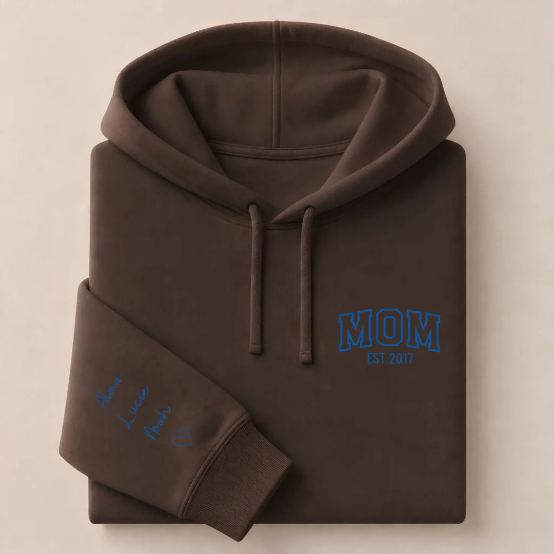Sweat mom Sweat à capuche / Marron / S