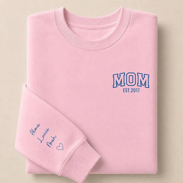 Sweat mom Sweatshirt / Rose Clair / S